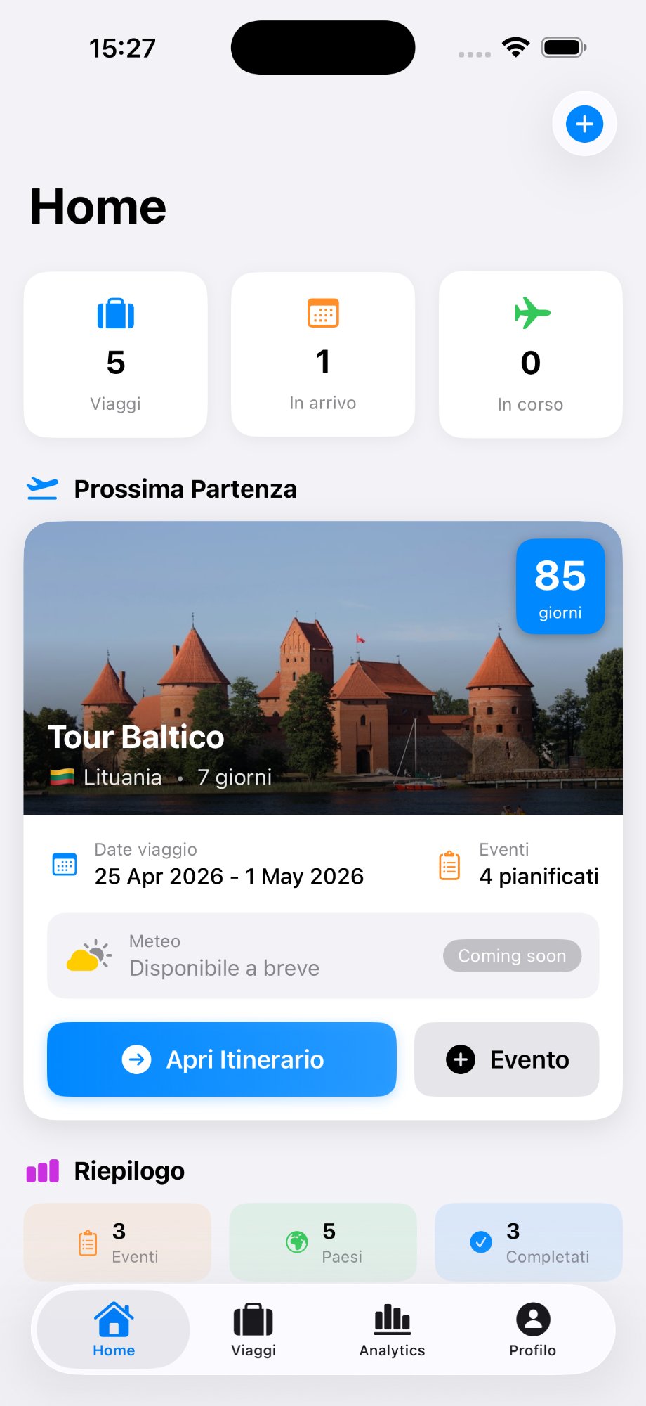 Itinero App